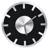 Часы настенные "Элегия", черный, серебристый