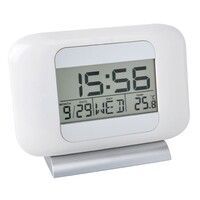 Часы - метеостанция настольная с календарем "Tokio", белый