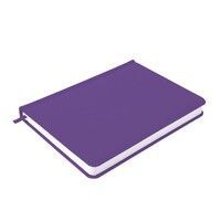 Ежедневник недатированный Campbell, А5, фиолетовый, белый блок, фиолетовый