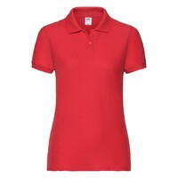 Поло женское 65/35 POLO LADY-FIT 180, красный