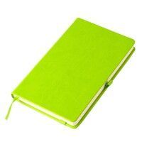 Ежедневник недатированный HAMILTON, A5, ярко-зеленый, кремовый блок, зеленый