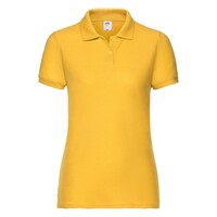 Поло женское 65/35 POLO LADY-FIT 180, желтый