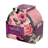 Чайный напиток BukettEA с добавками растительного сырья "Розовый ветер", розовый