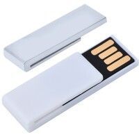 USB flash-карта "Clip" (16Гб), белый