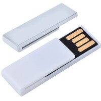 USB flash-карта "Clip" (16Гб), белый