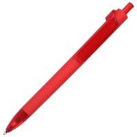 Ручка шариковая FORTE SOFT, покрытие soft touch, красный
